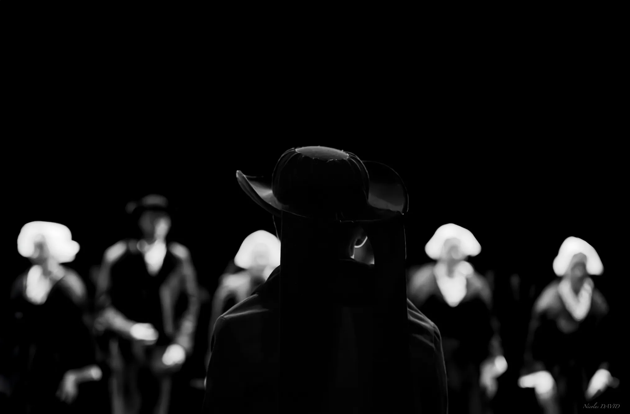 Ensemble musique et danse en représentation